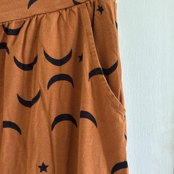 Ava sky crescent moon stars pants joggers athleisure Hawaii loungewear xs - Picture 4 of 8